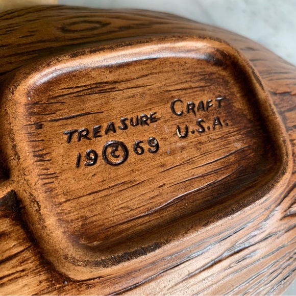 COPY - Vintage Treasure Craft Hawaii Plate/Ashtray - Picture 8 of 14